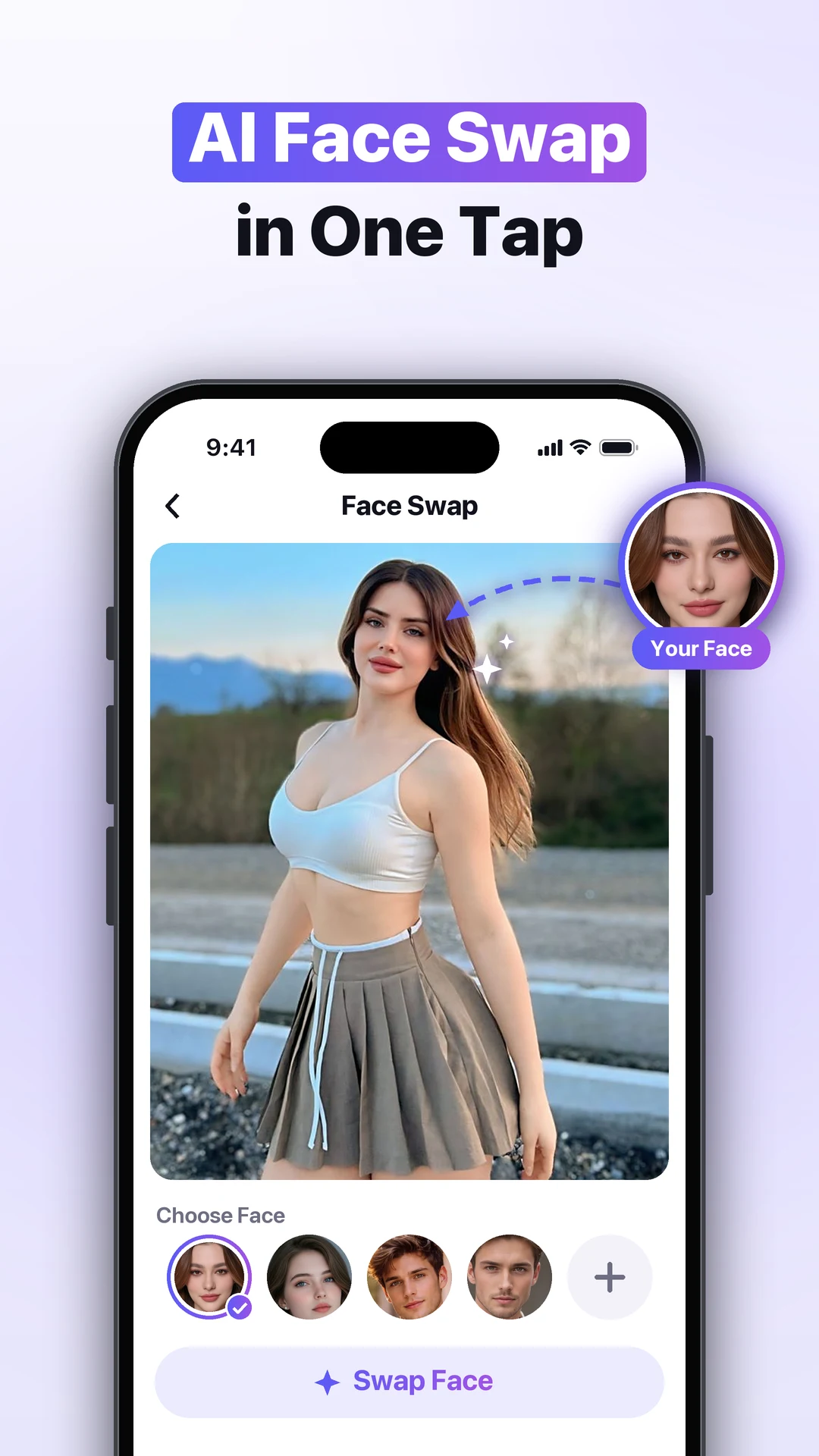 Face Swap AI Photo Video SwapX screenshot